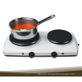 Stainless Steel Portable Double Burner Electric Coil Stove